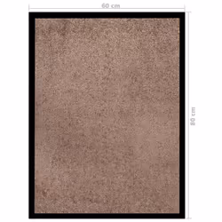 vidaXL Doormat Brown Home Decorative Barrier Welcome Front Door Mat Area Rug - Additional view 5