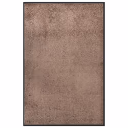 vidaXL Doormat Brown 80x120 cm Home Floor Decorative Barrier Welcome Mat Rug