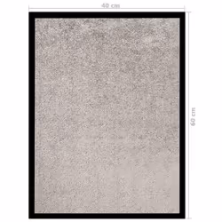 vidaXL Doormat Grey Home Decorative Barrier Welcome Front Door Mat Area Rug - Additional view 5