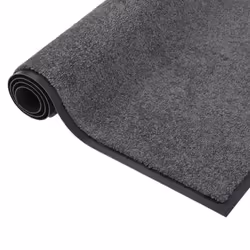 vidaXL Doormat Anthracite 60x80 cm Home Floor Decorative Barrier Welcome Mat