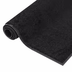 vidaXL Doormat Black Home Decorative Barrier Welcome Front Door Mat Area Rug - Additional view 4