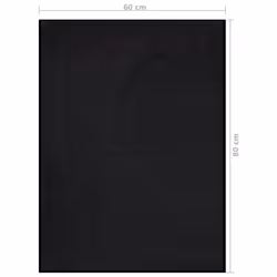 vidaXL Doormat Black 60x80 cm Home Floor Decorative Barrier Welcome Mat Rug - Additional view 5