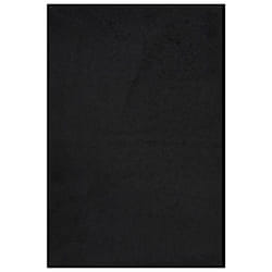 vidaXL Doormat Black 80x120 cm Home Floor Decorative Barrier Welcome Mat Rug