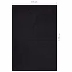vidaXL Doormat Black 80x120 cm Home Floor Decorative Barrier Welcome Mat Rug - Additional view 5