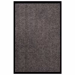 vidaXL Doormat Striped Beige 80x120 cm Home Floor Decorative Welcome Mat Rug