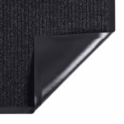 vidaXL Doormat Striped Anthracite 60x80 cm Home Floor Barrier Welcome Mat Rug