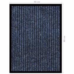 vidaXL Doormat Home Welcome Front Door Mat Area Rug Multi Colours Multi Sizes - blue