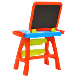 vidaXL 3-1 Children Easel and Learning Desk Play Set Drawing Standing Board - Additional view 4