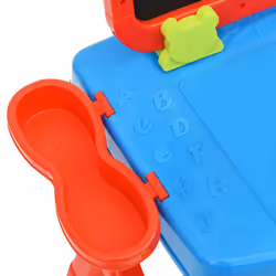 vidaXL 3-1 Children Easel and Learning Desk Play Set Drawing Standing Board - Additional view 5