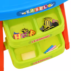 vidaXL 3-1 Children Easel and Learning Desk Play Set Drawing Standing Board - Additional view 6