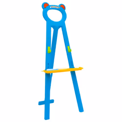 vidaXL 2-1 Children Easel with Chalkboard and Whiteboard Kids Drawing Board - Additional view 4