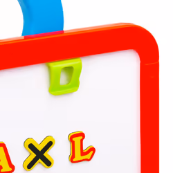 vidaXL 2-1 Children Easel with Chalkboard and Whiteboard Kids Drawing Board - Additional view 6