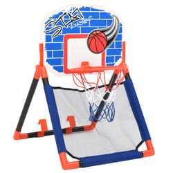 vidaXL Children Basketball Set Multifunctional Floor & Wall Kids Sporting Set