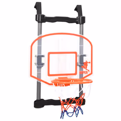vidaXL Children Basketball Play Set for Door Adjustable Kids Sporting Set