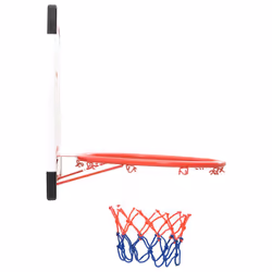 vidaXL Wall Mounted Basketball Backboard Set Five Piece Basketball Hoop Board - Additional view 4