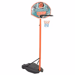 vidaXL Portable Basketball Play Set Adjustable Children Kids Sporting Set