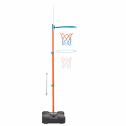 vidaXL Portable Basketball Play Set Adjustable Exercise Kids Sporting Set