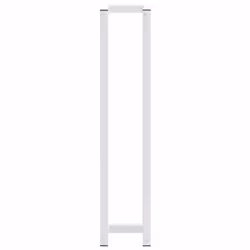 vidaXL Towel Rack White Steel Home Bathroom Storage Rack Towel Holder Hanger