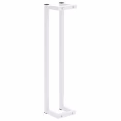 vidaXL Towel Rack White Steel Home Bathroom Storage Rack Towel Holder Hanger - Additional view 4