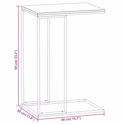 VidaXL 336132 coffee/side/end table - Additional view 6
