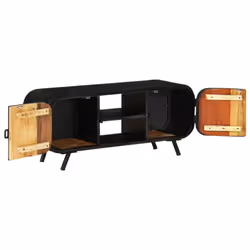 vidaXL TV Cabinet Solid Reclaimed Wood Living Room Lowboard Sideboard TV Stand - Additional view 5