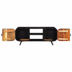 vidaXL TV Cabinet Solid Reclaimed Wood Living Room Lowboard Sideboard TV Stand - Additional view 6