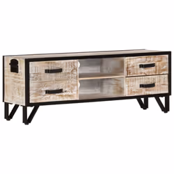 vidaXL Solid Acacia Wood TV Cabinet Lowboard Plasma TV Cabinet Stand Sideboard - Additional view 10