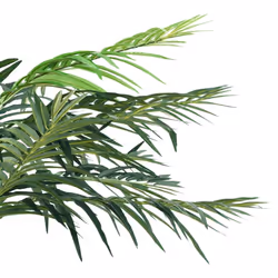 vidaXL Artificial Phoenix Palm with Pot 215 cm Green Home Indoor Floral Decor - Additional view 3