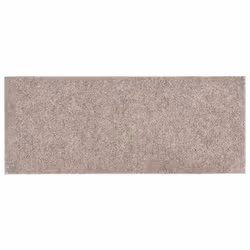 vidaXL 15x Self-adhesive Stair Mats Rectangular Cream Home Stair Protector