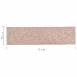 vidaXL 15x Self-adhesive Stair Mats Rectangular Light Brown Stair Protector - Additional view 6