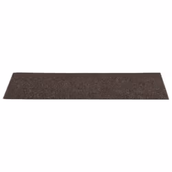 vidaXL 15x Self-adhesive Stair Mats Rectangular Dark Brown Stair Protector