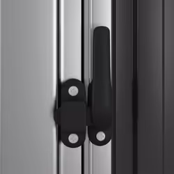 vidaXL Garden Shed Anthracite Galvanised Steel Outdoor Tool Shed Tool Cabinet - Additional view 5