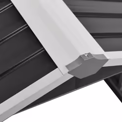 vidaXL Garden Robot Lawnmower Shed Galvanised Steel Anthracite Tool Storage - Additional view 5