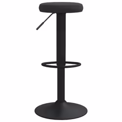 vidaXL Bar Stools Kitchen Bar Chair Counter Stool Pub Chair 2 pcs Black Velvet