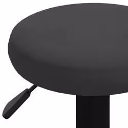 vidaXL Bar Stools Kitchen Bar Chair Counter Stool Pub Chair 2 pcs Black Velvet - Additional view 6