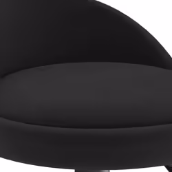 vidaXL Bar Stools Kitchen Bar Chair Counter Stool Pub Bistrol Chair Velvet - black - Additional view 7