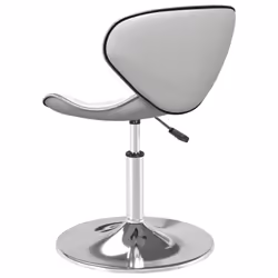 vidaXL Bar Stool Kitchen Bar Chair Counter Stool Bistro Chair Faux Leather - white - Additional view 4