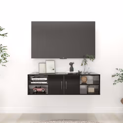 VidaXL 806257 shelve Wood Black
