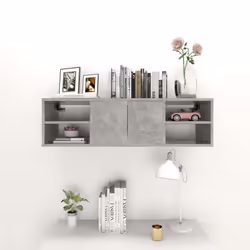 VidaXL 806260 shelve Wood Grey