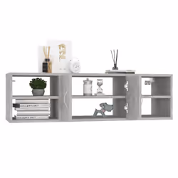 VidaXL 806260 shelve Wood Grey - Additional view 4