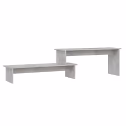 vidaXL TV Cabinet Concrete Grey Engineered Wood TV Sideboard Indoor Furniture