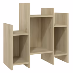 vidaXL Side Cabinet Sonoma Oak Engineered Wood Storage Cabinet Home Furniture