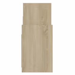 vidaXL Side Cabinet Sonoma Oak Engineered Wood Storage Cabinet Home Furniture - Additional view 6