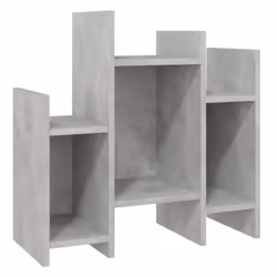 vidaXL Side Cabinet Concrete Grey Engineered Wood Storage Cabinet Furniture - Additional view 2