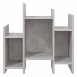vidaXL Side Cabinet Concrete Grey Engineered Wood Storage Cabinet Furniture - Additional view 5