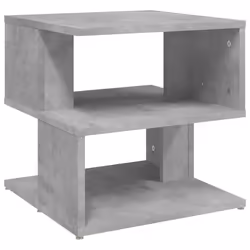 vidaXL Side Table Engineered Wood Living Room Couch End Table Multi Colours - concrete grey