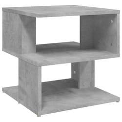 vidaXL Side Table Engineered Wood Living Room Couch End Table Multi Colours - concrete grey
