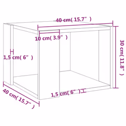 VidaXL 806313 coffee/side/end table - Additional view 7