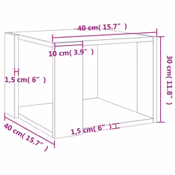 VidaXL 806314 coffee/side/end table - Additional view 7