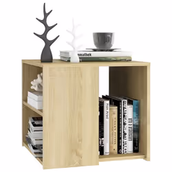 vidaXL Side Table Sonoma Oak Engineered Wood Indoor Furniture Coffee Table